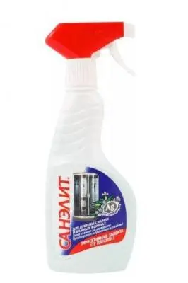 САНЭЛИТ 500мл. для душ.кабин Антиплесень курок, , шт в интернет-магазине Патент24.рф