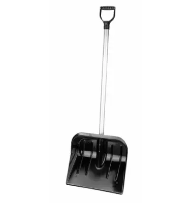 Лопата снег.поликарбонат "ЭКОНОМ" 446х357мм с черенком Альтернатива М7827, , шт в интернет-магазине Патент24.рф