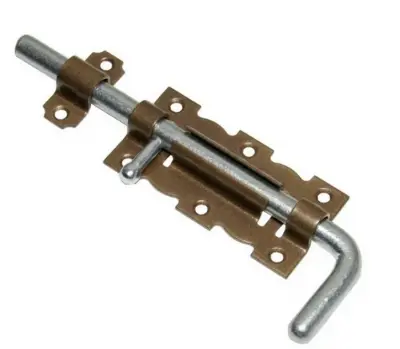 Задвижка дверная ЗД-110-Гб бр.металлик/цинк, , шт в интернет-магазине Патент24.рф