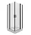 Ограждение душевое Тау-Блэк 90х90 квадрат (3места+сифон90мм) DK285, , шт в интернет-магазине Патент24.рф