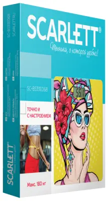 Весы напольные Scarlett SC-BS33E068 в интернет-магазине Патент24.рф
