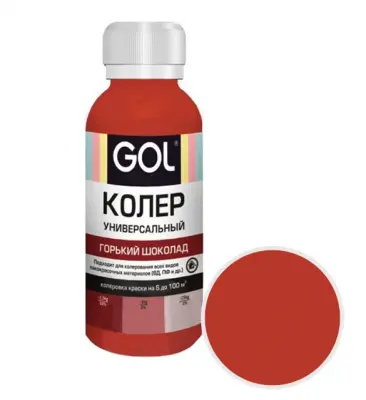 Паста колер универс. №73 горький шоколад 0,1 л, , шт в интернет-магазине Патент24.рф