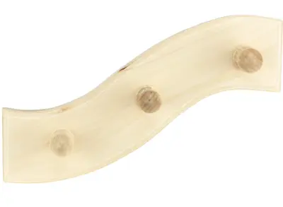 Вешалка "Волна" 3кр 300х85х70, , шт в интернет-магазине Патент24.рф