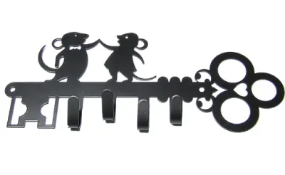 Ключница "Мышата"-S HOЭЗ черн. матовый, , шт в интернет-магазине Патент24.рф