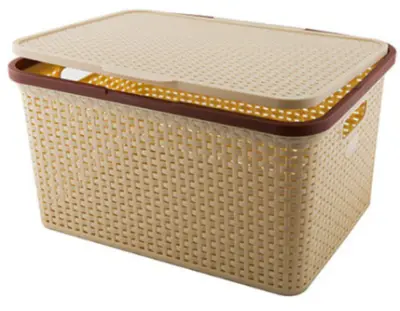 Ящик пл универс 30,0л прямоуг "Артлайн" 46х34,5х24,5см , , шт в интернет-магазине Патент24.рф