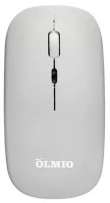 Мышь Olmio WM-21 беспроводная тихая с подсветкой белая 043977 в интернет-магазине Патент24.рф