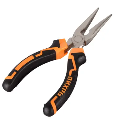 Длинногубцы Вихрь 160мм, никелированные двухкомпон. рукоятки 73/6/3/10, , шт в интернет-магазине Патент24.рф