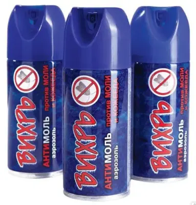 Антимоль аэрозоль Вихрь 150мл/ВХ, , шт в интернет-магазине Патент24.рф