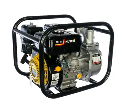 Мотопомпа Huter MP-50 (5148Вт, 7 л.с., 600 л/мин, напор до 32 м), , шт в интернет-магазине Патент24.рф