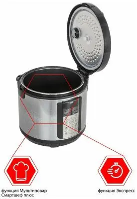 Мультиварка JVC JK-MC500 в интернет-магазине Патент24.рф