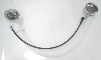 Перелив п/а с сифоном плоский 520мм (металл) ЕМ601TR, , шт в интернет-магазине Патент24.рф