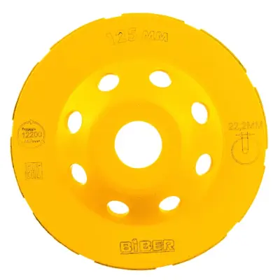 Чашка алмазная БИБЕР двухрядная д.125мм 70711, , шт в интернет-магазине Патент24.рф