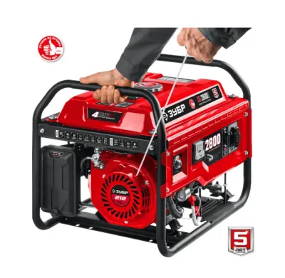 Генератор бензиновый ЗУБР 2800 Вт, , шт в интернет-магазине Патент24.рф
