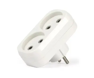 Разветвитель SmartBuy 2роз. 10А АБС-пласт, линейный, SBE-10-A02-2, , шт в интернет-магазине Патент24.рф