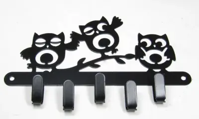 Ключница "Совы"-S HOЭЗ черный матовый, , шт в интернет-магазине Патент24.рф