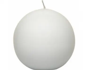 Свеча ШАР средний д10см, h10см., , шт в интернет-магазине Патент24.рф