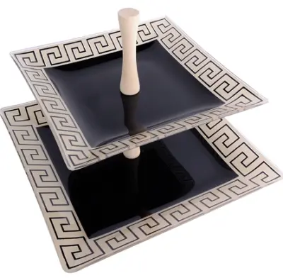 Ваза для фруктов 2х ярусная Этруска 161963, , шт в интернет-магазине Патент24.рф