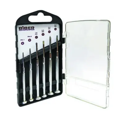 Набор отверток БИБЕР для точных работ 6шт. арт.85565, , шт в интернет-магазине Патент24.рф