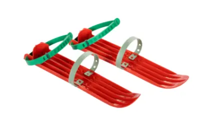 Мини-лыжи малые 40,5х7,5см с креплением Р-2 (комплект), , пар в интернет-магазине Патент24.рф