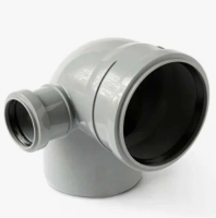 Отвод PP 110х45 с выходом 50 (левый) Политрон PRO AQUA COMFORT, , шт в интернет-магазине Патент24.рф