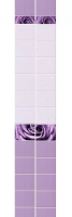 Панель ПВХ 2700х250х8 КП Unique Ароматы роз фиолет, , шт в интернет-магазине Патент24.рф