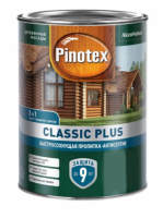 Пропитка-антисептик Pinotex Classic Plus 9,0л бесцветный под колеровку база, , шт в интернет-магазине Патент24.рф