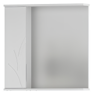 Зеркало-шкаф Adel 70 левый (белый), , шт в интернет-магазине Патент24.рф