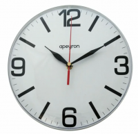 Часы настенные Apeyron круг 250х40 пл. плавный ход PL170615, , шт в интернет-магазине Патент24.рф