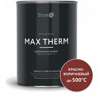 Эмаль ELCON термостойкая красно-коричневая 500град. 0,8кг , , шт в интернет-магазине Патент24.рф