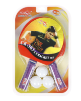 Набор для настольного тениса DOUBLE Fish 2 ракетки и 3 мяча 2564533, , шт в интернет-магазине Патент24.рф