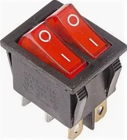 Выключатель клавишный Rexant on-off с подсветкой RWB-511 SC-797 36-2410, , шт в интернет-магазине Патент24.рф