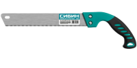 Ножовка Сибин 250мм, шаг 2мм, для точного реза "на себя", , шт в интернет-магазине Патент24.рф