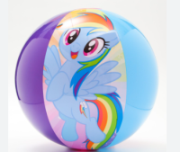 Мяч надувной детский пляжный 51см My Little Pony 7500314, , шт в интернет-магазине Патент24.рф