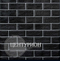 Панель самокл. 70х77 "Кирпич классик готический" 3D, , шт в интернет-магазине Патент24.рф