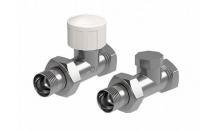 Набор термостатический прямой DE LUXE хром 1/2", , шт в интернет-магазине Патент24.рф