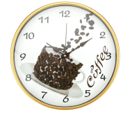 Часы настенные "Арабика" 31,5х4,4см 7277FA, , шт в интернет-магазине Патент24.рф