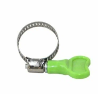 Хомут червячный бабочка 18-32мм (шланг-безрезьбовой кран) нерж.сталь, , шт в интернет-магазине Патент24.рф