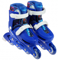 Роликовые коньки раздв. размер 34-37, колеса PVC 64мм пласт.рама, , пар в интернет-магазине Патент24.рф