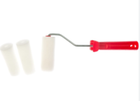 Валик Мини поролон с 3-мя шубками+ручка 40х100мм 0363-10, , шт в интернет-магазине Патент24.рф