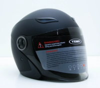 Шлем YEMA YM-619 Графика, прозрачный визор, черный матовый M (57-58), , шт в интернет-магазине Патент24.рф
