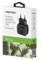 Сетевое ЗУ СЗУ Mini USB 1000mA SlimLine Vertex в интернет-магазине Патент24.рф