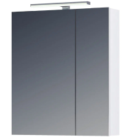 Шкаф навесной с зеркалом Plaza 600 со светильником VIGO , , шт в интернет-магазине Патент24.рф