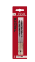Сверло по мет. ТРИГГЕР 73450 с шестигр.хв. Р6М5 5,0мм (2шт), , шт в интернет-магазине Патент24.рф