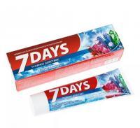 Паста зубная 7 days Тройное действие 100мл, , шт в интернет-магазине Патент24.рф
