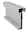 Профиль горизонт. верхний 2950мм серебро, , шт в интернет-магазине Патент24.рф