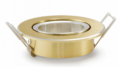 Светильник Акцент 113ALU черный встр. кругл. повор., ал.корп., MR16 GU5.3, , шт в интернет-магазине Патент24.рф