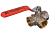 Кран шаровый TeRma RED 3/4" Т-обр. трехходовой ручка 31059, , шт в интернет-магазине Патент24.рф