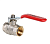 Кран шаровый 3/4" в/в ручка VT.214, , шт в интернет-магазине Патент24.рф