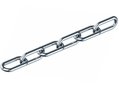 Цепь длиннозвенная сварная DIN 763 3мм оцин. бухта 60м, , м в интернет-магазине Патент24.рф