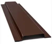 Нащельник 70х2000 мм RAL 8017 Шоколадно-коричневый 0,5 мм 0,14 м2, , шт в интернет-магазине Патент24.рф